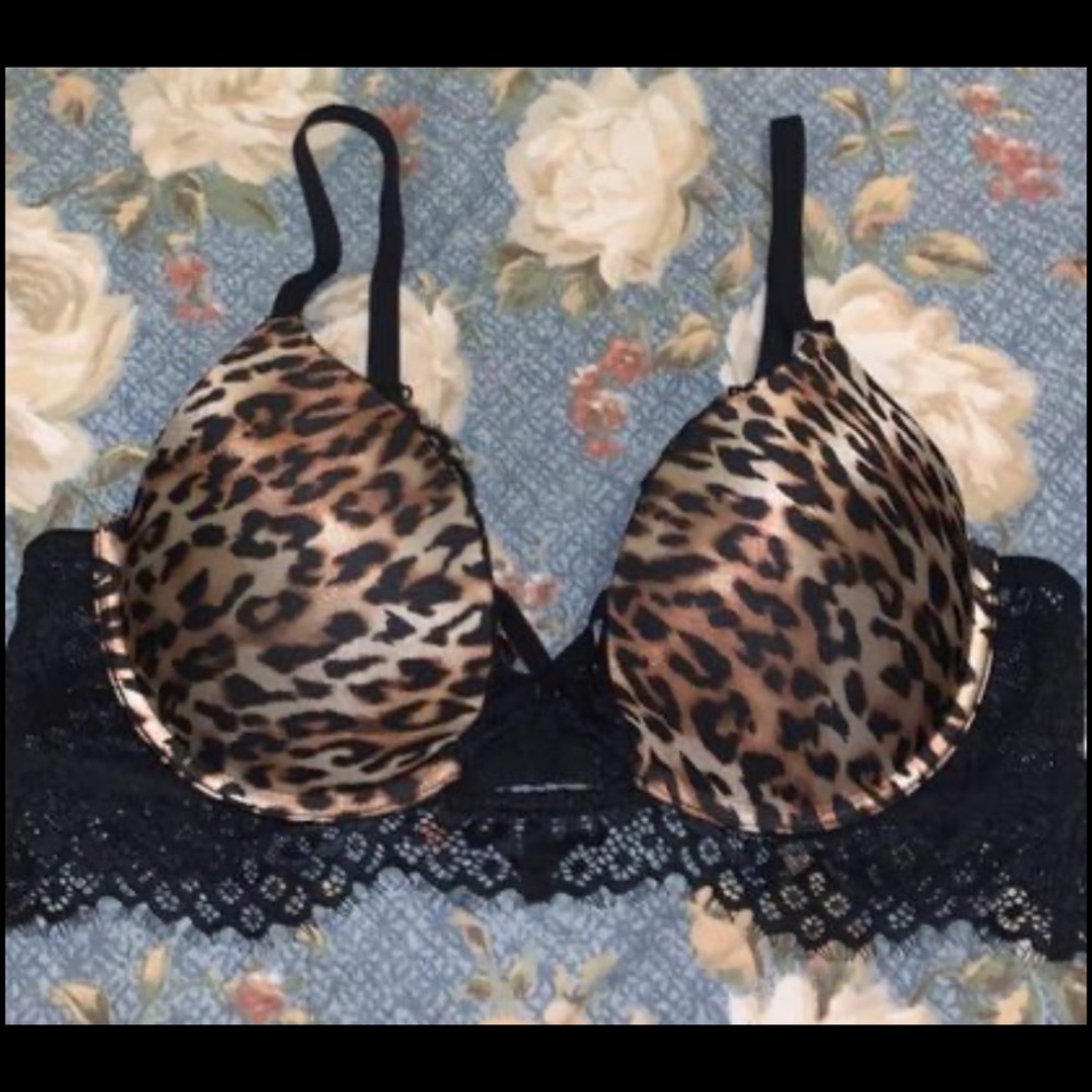 La senza Lacey animal print bra 38B